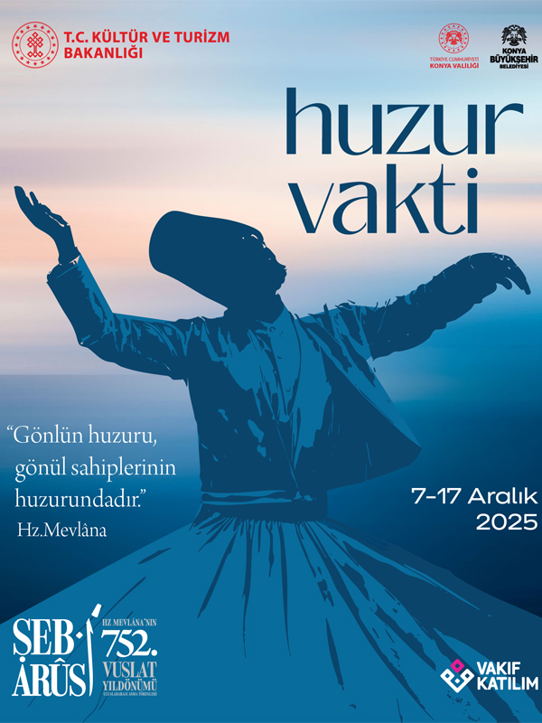 İzmir Çıkışlı  1 Gece Konaklamalı Konya ve ŞEB-İ ARUS Turu