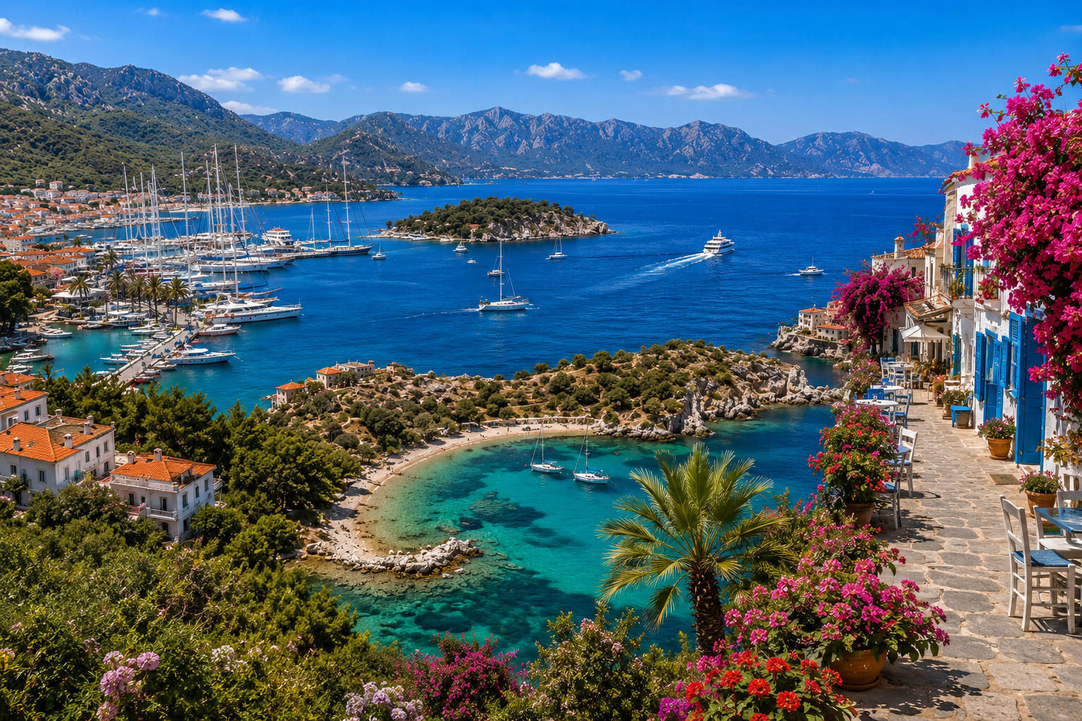 Marmaris ve Datça Turu I Günübirlik I İzmir Çıkışlı